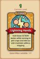 The Lightning Hands card